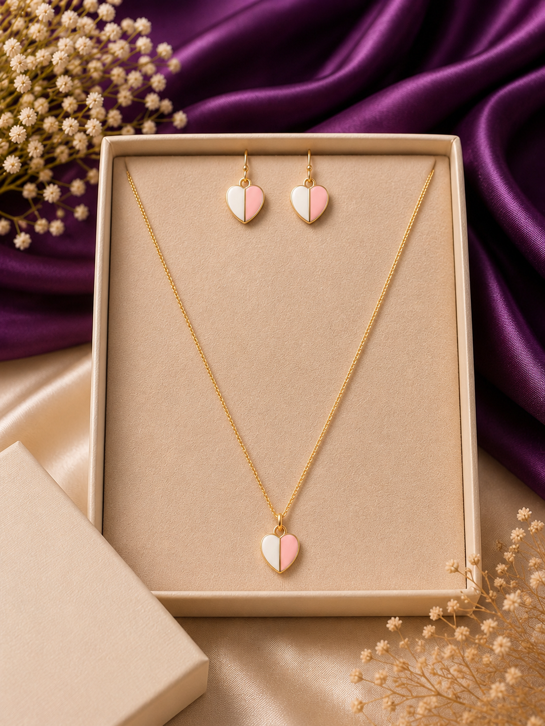 Heart Jewellery Set