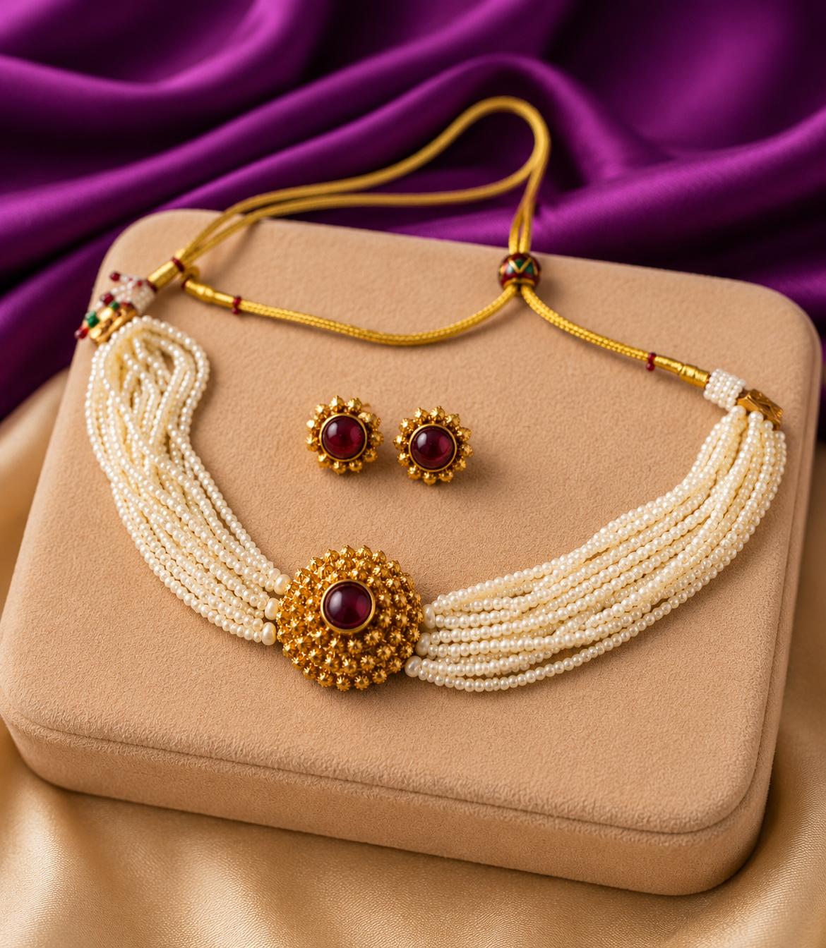 Heritage Pearl Choker Set