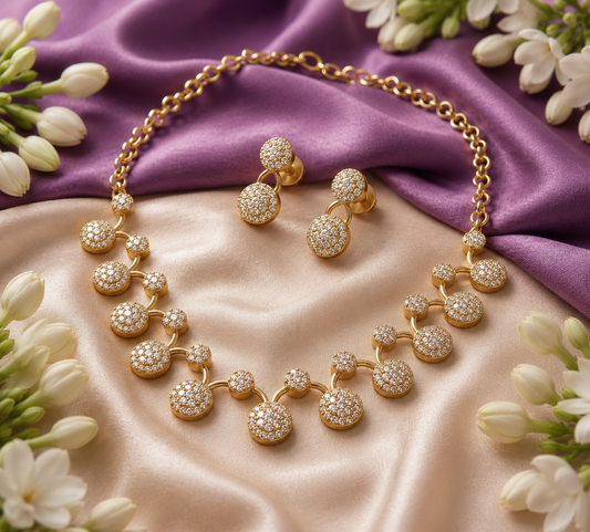 Lustre Drop Necklace